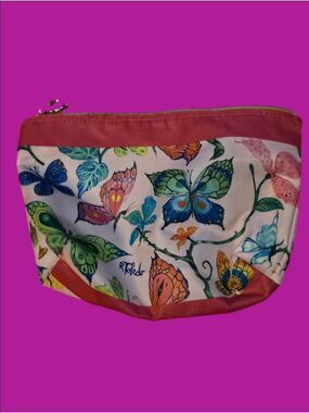 4/$25 Deal! Estee Lauder Butterfly Makeup Bag